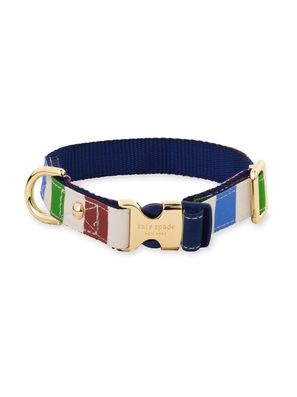 Kate Spade New York Adventure Stripe Collar S/M NWOT